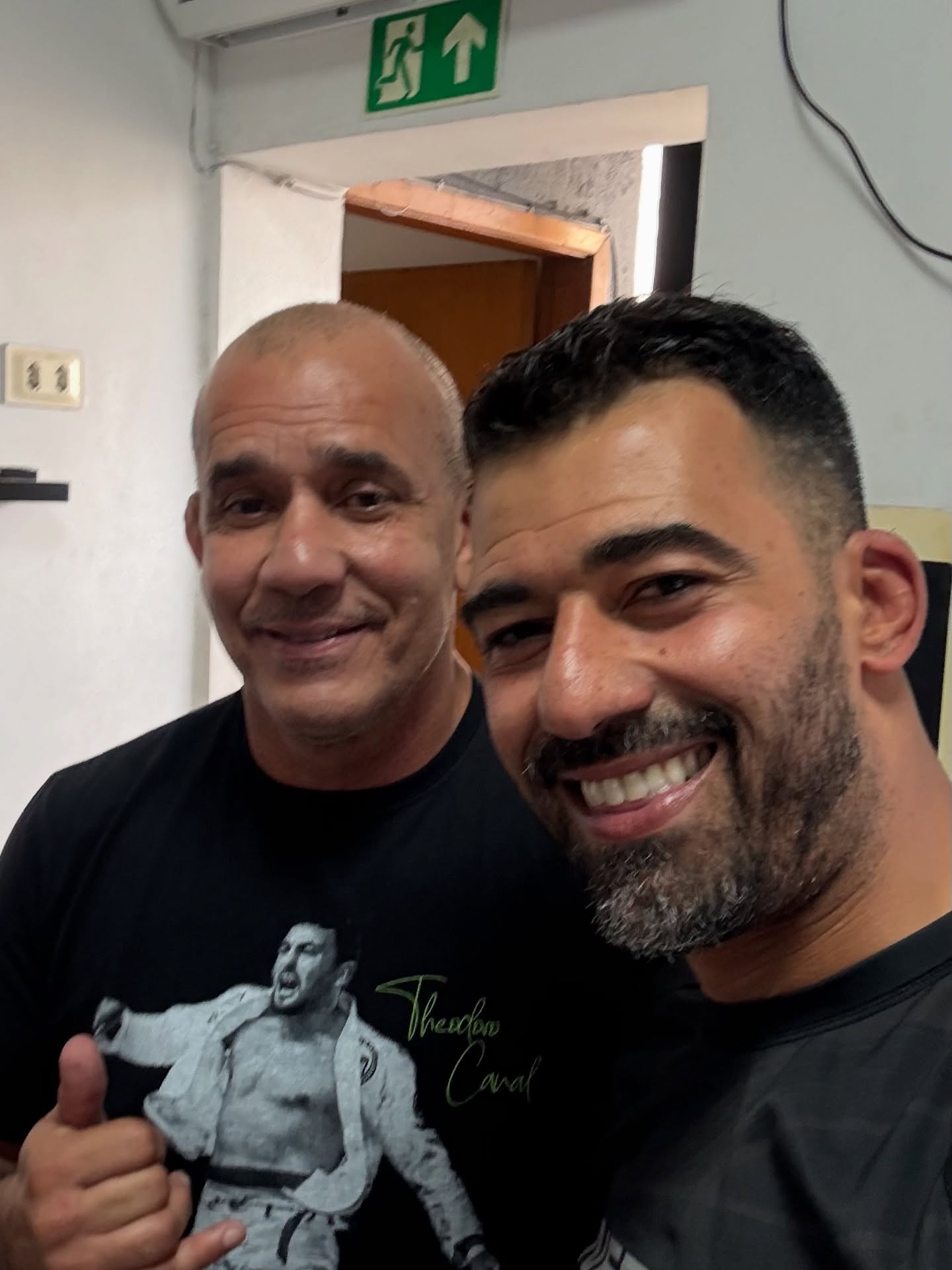 OSS Rio Tour group with GFTeam founder Júlio César Pereira